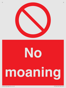 No Moaning